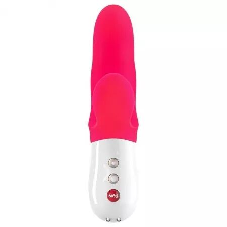 FUN FACTORY - MISS BI DUAL VIBRATEUR ROSE BLANC