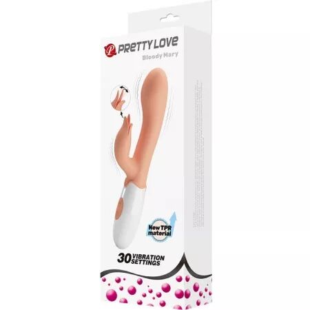 PRETTY LOVE - BLOODY MARY VIBRATEUR AVEC STIMULATEUR