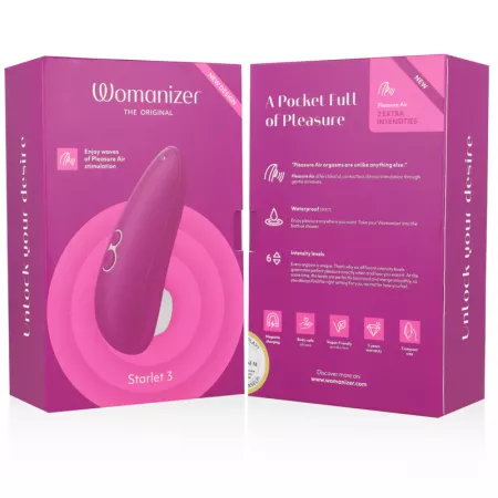 WOMANIZER - STIMULATEUR CLITORAL STARLET 3 VIOLET