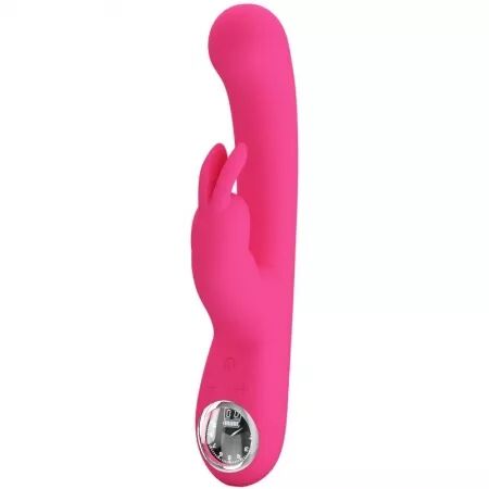 PRETTY LOVE - VIBRATEUR LAMAR LAPIN ET POINT G ROSE