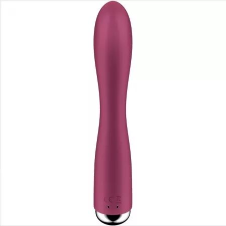 SATISFYER - SPINNING RABBIT 1 CLITORIS ET STIMULATION DU POINT G ROUGE