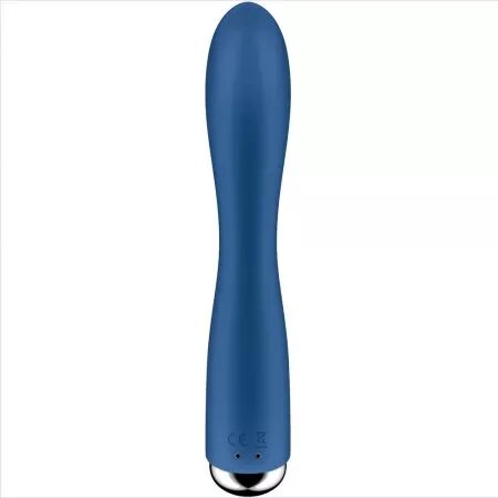 SATISFYER - SPINNING RABBIT 1 CLITORIS ET STIMULATION DU POINT G BLEU