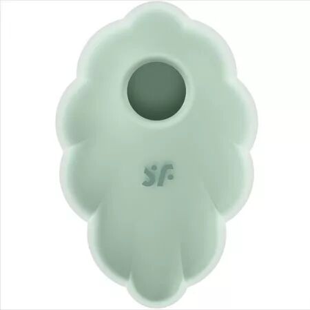 SATISFYER - VIBRATEUR CLOUD DANCER VERT AIR PULSE
