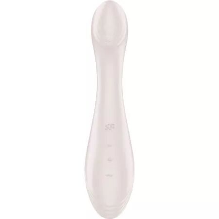 SATISFYER - STIMULATEUR VIBRATEUR G-FORCE G-SPOT BEIGE