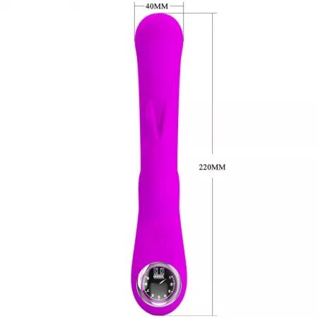 PRETTY LOVE - VIBRATEUR LAMAR LAPIN ET SPOT G VIOLET