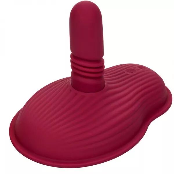 CALEXOTICS - RIDER MASSAGER DOUBLE MOTEUR T�L�COMMANDE ROUGE