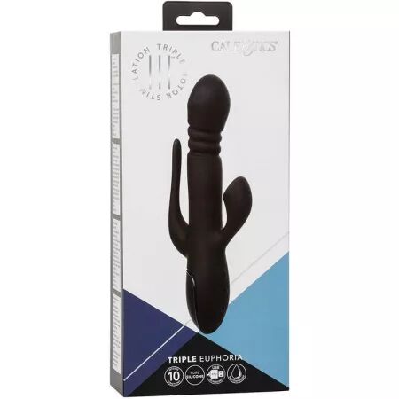 CALEXOTICS - VIBRATEUR TRIPLE EUPHORIA NOIR