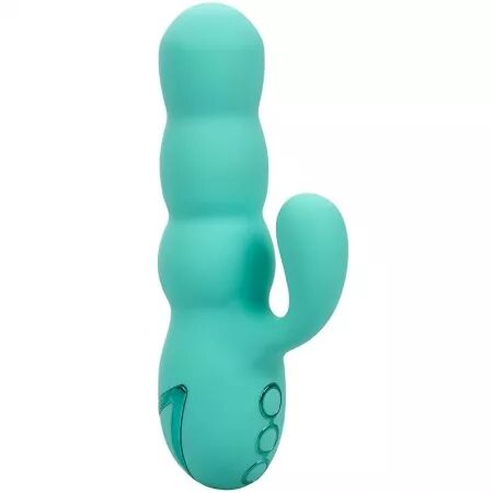 CALEXOTICS - VIBRATEUR DEL MAR DIVA RABBIR AQUA GREEN PAR CALIFORNIA DREAMING