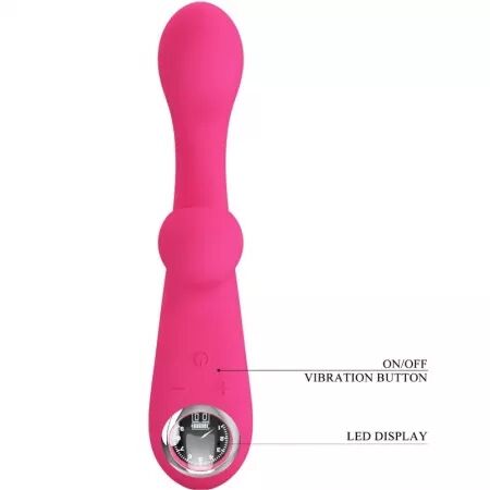 PRETTY LOVE - SKYLAR VIBRATEUR STIMULATEUR ROSE