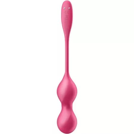 SATISFYER - LOVE BIRDS 2 BALLES VIBRANTES DE KEGEL + APPLICATION GRATUITE