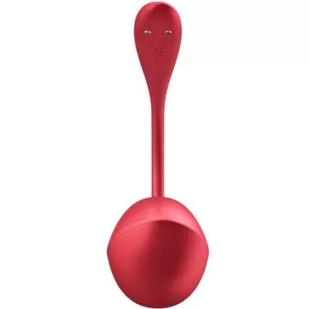 SATISFYER - SHINY PETAL STIMULATEUR À TÉLÉCOMMANDE À DISTANCE G POINT ROUGE APPLICATION GRATUITE