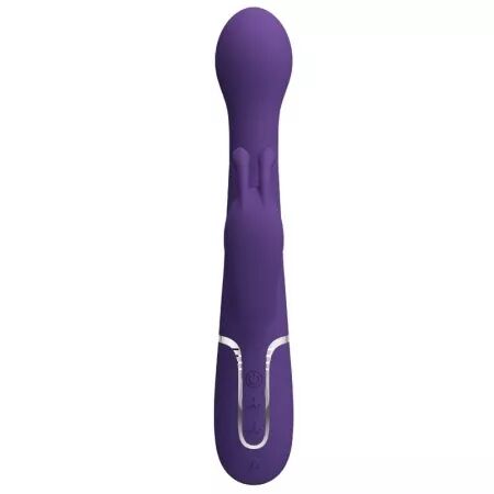 PRETTY LOVE - DEJON VIBRATEUR RABBIT 3 EN 1 MULTIFONCTION VIOLET