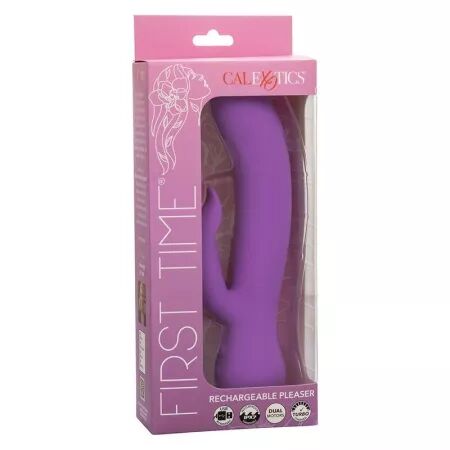 CALEXOTICS - FIRST TIME VIBRATEUR PLEASER RECHARGEABLE VIOLET