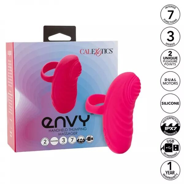CALEXOTICS - ENVY MASSEUR � BILLE PORTABLE 7 VIBRATIONS ROSE