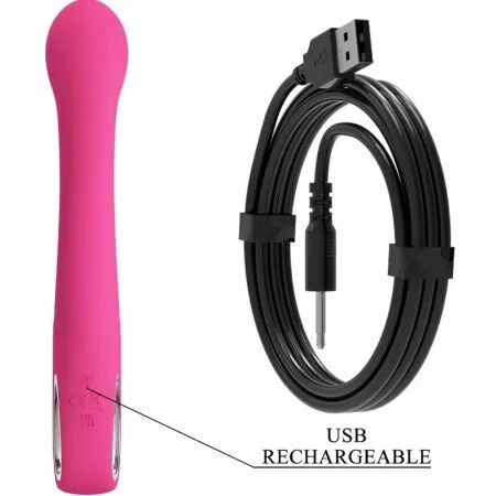 PRETTY LOVE - VIBRATEUR FRITZ RABBIT 12 VIBRATIONS ROSE
