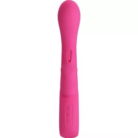 PRETTY LOVE - VIBRATEUR NOVAK RABBIT 12 VIBRATIONS ROSE