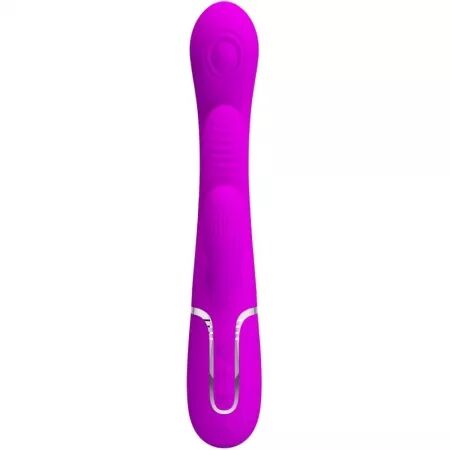PRETTY LOVE - SHANIA TRIPLE RABBIT VIBRATEUR MULTIFONCTION ROSE