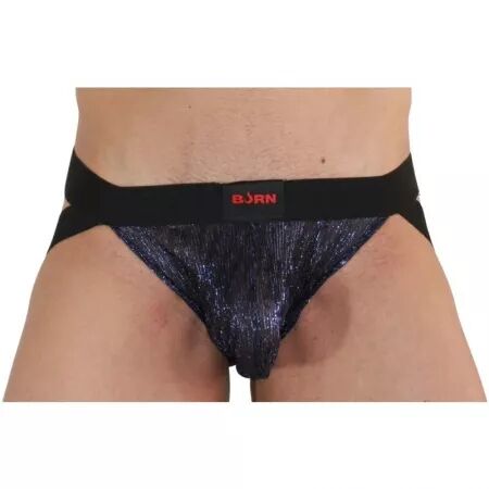 BURN - 006 JOCK BLEU BRILLANT / NOIR S