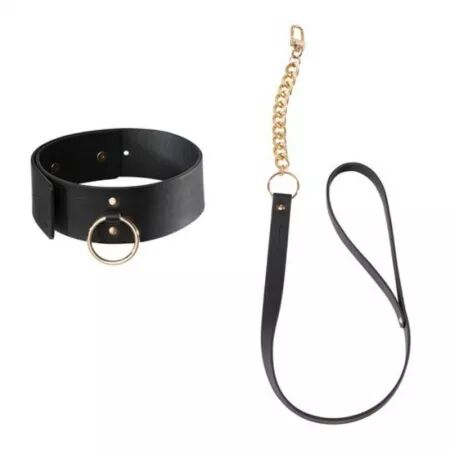 BIJOUX INDISCRETS MAZE - COLLIER NOIR AVEC BRACELET