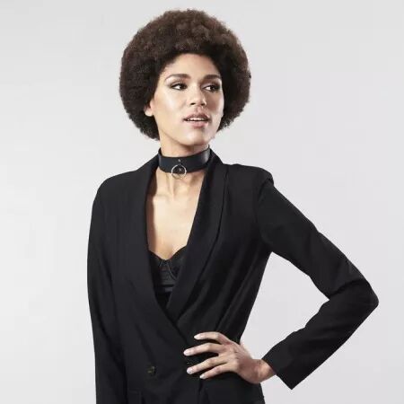 BIJOUX INDISCRETS MAZE - COLLIER NOIR AVEC BRACELET