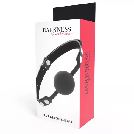 DARKNESS - BILLON EN SILICONE NOIR