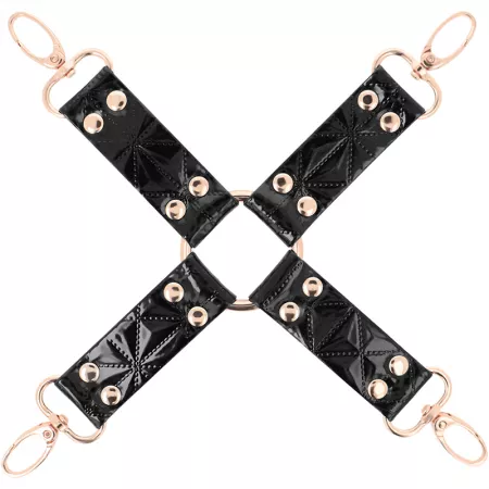 BEGME - BLACK EDITION CRAVATE EN CUIR VEGAN