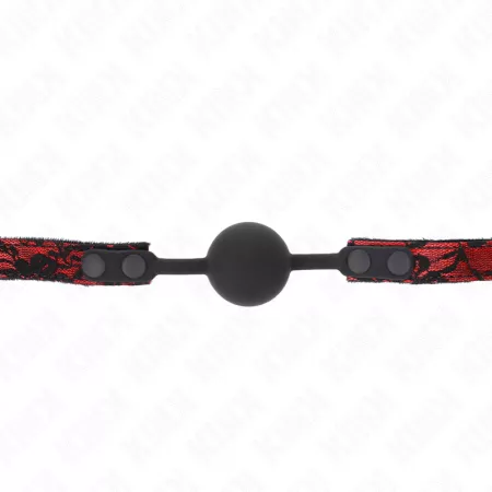 KINK - BOULE SILICONE SCANDALE 4 CM GAG MODÈLE 1 65 x 2 CM