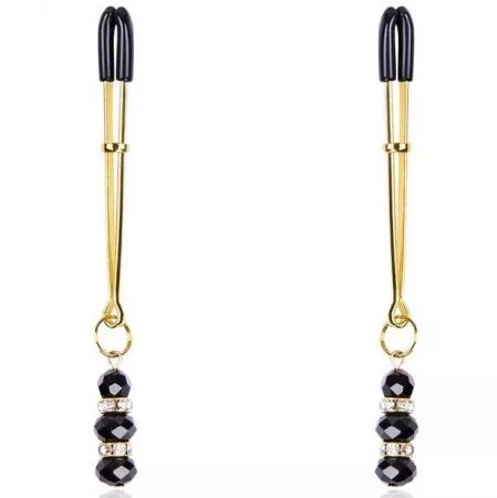 OHMAMA FETISH - PINCES  TÉTONS AVEC PENDENTIF BIJOU