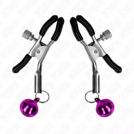 KINK - PINCE À METON SIMPLE CLOCHE VIOLET 6 CM