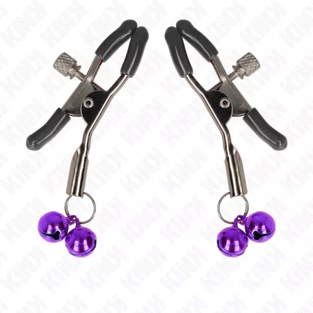 KINK - PINCE À METON DOUBLE CLOCHE VIOLET 6 CM