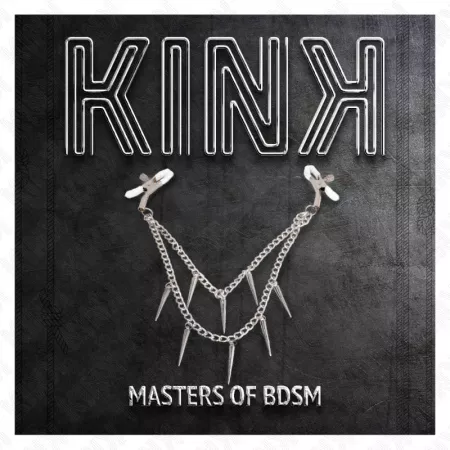 KINK - PINCES À METELIER AVEC CHAÎNES À POINTES 30 CM