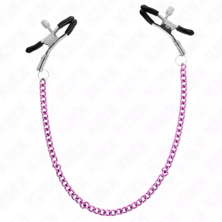 KINK - PINCES À METON CHAÎNE VIOLET 30 CM