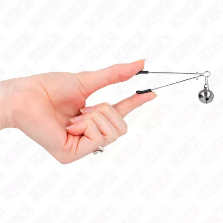 KINK - PINCES À TÉLÉPHONE MINCE CLOCHE ARGENT 7 CM