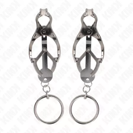 KINK - PINCES À TÉLÉPHONES TRÈFLE JAPONAIS O-RING ARGENT