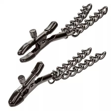 CALEXOTICS - EUPHORIA PINCES À TÉTONS CHAÎNE 14,5 CM