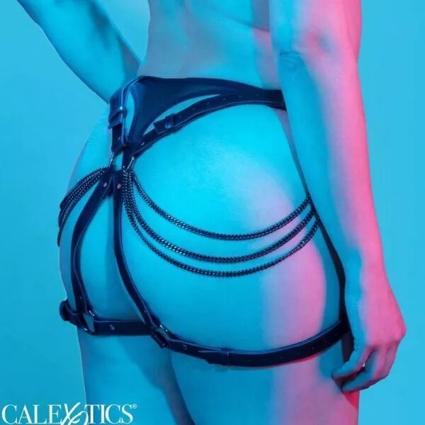 CALEXOTICS - EUPHORIA HARNAIS DE CUISSES MULTI CHA�NES TAILLE PLUS