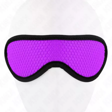 KINK - BANDAGE TEXTURÉ À ÉCAILLES AVEC BORD RECOUVERT VIOLET 20 x 7 CM