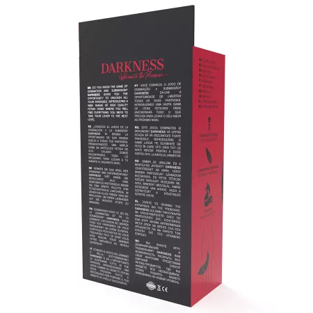 DARKNESS - PLUG ANAL ARGENT 8 CM AVEC QUEUE NOIRE