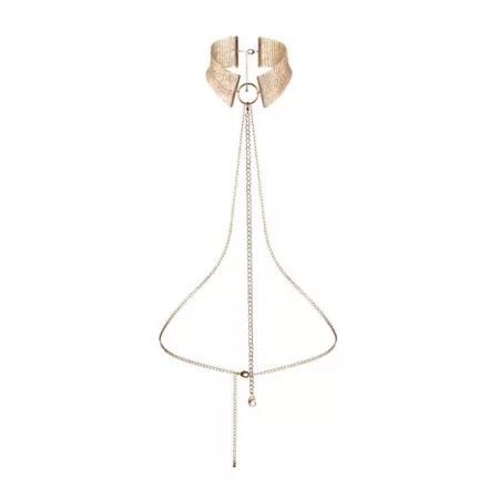 BIJOUX - DÉSIR MÉTALLIQUE COLLIER MÉTALLISÉ DORÉ