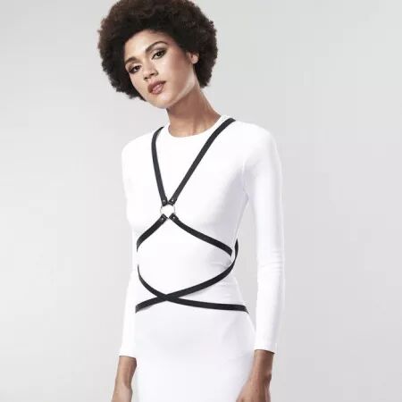 BIJOUX INDISCRETS MAZE - HARNAIS MULTI-VOIES NOIR