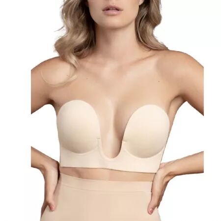 BYE-BRA - SOUTIEN-GORGE SANS POIGNÉES BEIGE BONNET E