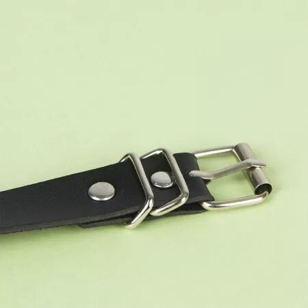 SUBBLIME - CHAÎNE CUIR CEINTURE NOIRE TAILLE UNIQUE