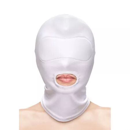 NS NOVELTIES - FETISH & FASHION CAGOULE BOUCHE NYLON BLANC