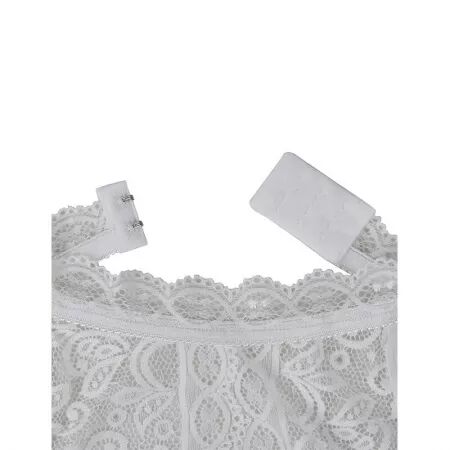 SUBBLIME - 953867 BODY DENTELLE BLANC L/XL