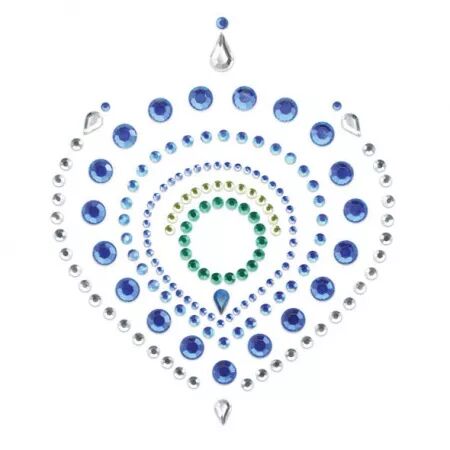 BIJOUX - INDISCRETS FLAMBOYANT BLEU&VERT