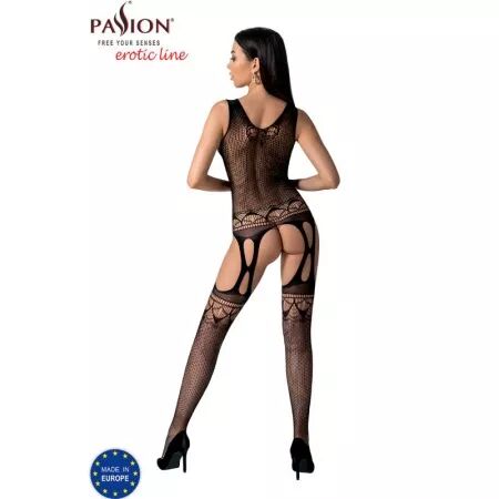 PASSION - BS099 BODYSTOCKING NOIR TAILLE UNIQUE