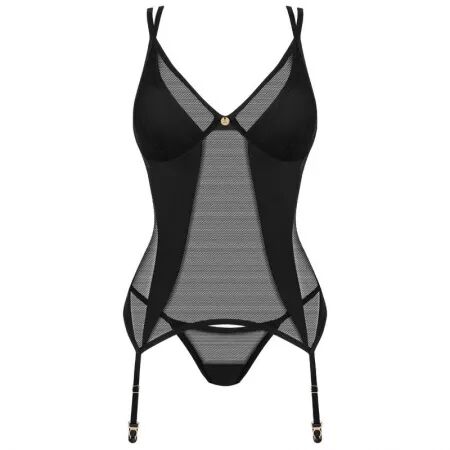 OBSESSIVE - CORSET & STRING NESARI M/L