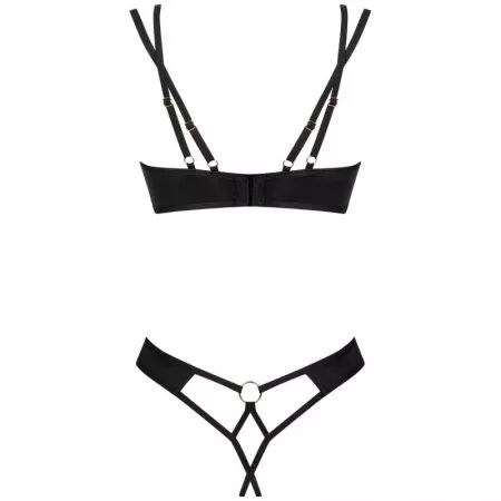 OBSESSIVE - ENSEMBLE NESARI DEUX PIÈCES SANS CROCHET XS/S