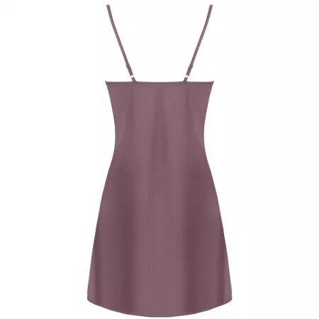 LIVCO CORSETTI FASHION - JACQUELINE LC 90249 ROBE DE CHAMBRE + CHEMISE + CULOTTE VIOLET S/M