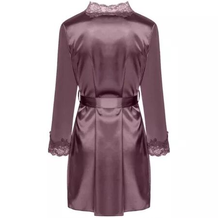 LIVCO CORSETTI FASHION - JACQUELINE LC 90249 ROBE DE CHAMBRE + CHEMISE + CULOTTE VIOLET L/XL